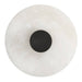 Arteriors - DFC28 - LED Flush Mount - Moers - White/English Bronze