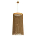 Arteriors - DPI18 - One Light Pendant - Fatima - Vintage Brass