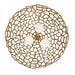 Arteriors - DMI35 - Three Light Pendant - Lotus - Antique Brass/Antique Brass
