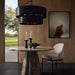 Arteriors - DMI31 - Six Light Chandelier - Hecche - Carbon/Bronze