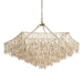 Arteriors - DLS19 - Three Light Chandelier - Josephine - Natural/Ivory