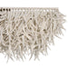 Arteriors - DLS17 - Six Light Linear Chandelier - Cabo - Ivory/Antique Brass