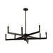 Arteriors - DLC46 - Eight Light Chandelier - Griff - English Bronze/English Bronze