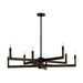 Arteriors - DLC46 - Eight Light Chandelier - Griff - English Bronze/English Bronze