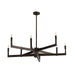Arteriors - DLC46 - Eight Light Chandelier - Griff - English Bronze/English Bronze