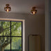 Arteriors - DFI12 - One Light Flush Mount - Garrison - Clear/Antique Brass
