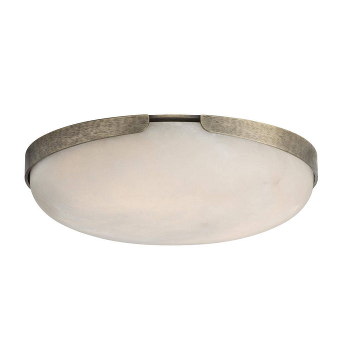 Arteriors - DFC34 - LED Flush Mount - Elara - White/White Bronze