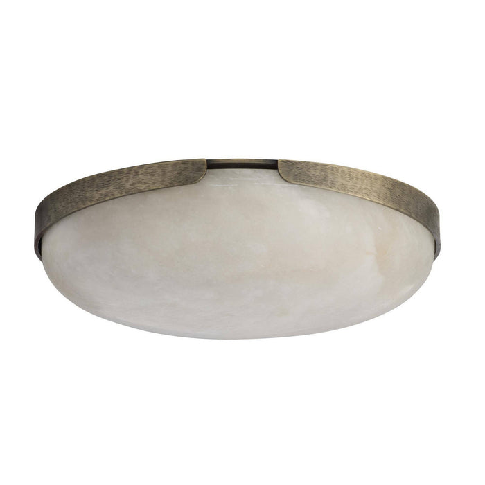 Arteriors - DFC34 - LED Flush Mount - Elara - White/White Bronze