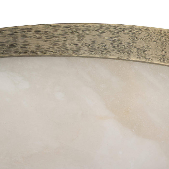 Arteriors - DFC34 - LED Flush Mount - Elara - White/White Bronze