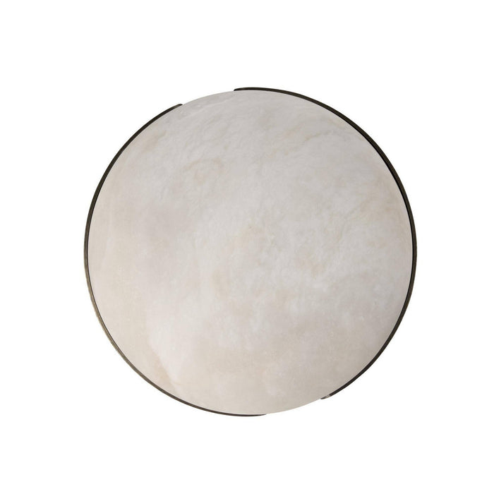 Arteriors - DFC34 - LED Flush Mount - Elara - White/White Bronze