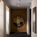 Arteriors - DFC33 - LED Flush Mount - Elara - White/Antique Brass