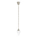 Arteriors - DPC36 - LED Pendant - Berkley - Clear/Vintage Silver
