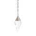 Arteriors - DPC36 - LED Pendant - Berkley - Clear/Vintage Silver