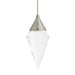 Arteriors - DPC39 - LED Pendant - Berkley - Clear/Vintage Silver