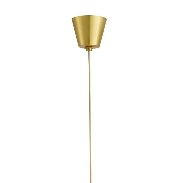 Arteriors - DPC38 - LED Pendant - Berkley - Clear/Antique Brass