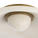 Arteriors - DFC37 - LED Flush Mount - Stella - White/Antique Brass