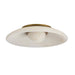 Arteriors - DFC37 - LED Flush Mount - Stella - White/Antique Brass