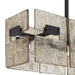 Arteriors - DLC49 - Six Light Linear Chandelier - Vetrina - Molten Umber/English Bronze