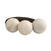 Arteriors - ASI22 - Sculpture - Sonora - White/Bronze