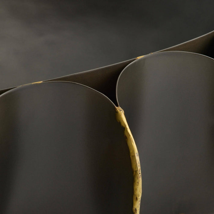 Arteriors - ATI14 - Centerpiece - Morrison - Natural Iron/Antique Brass