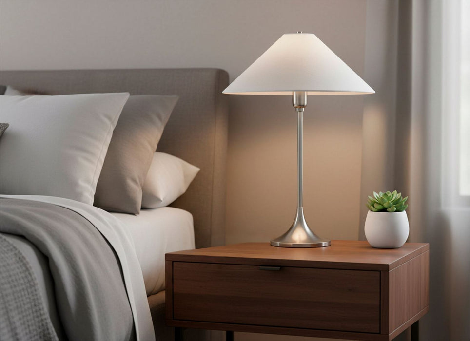 Adesso Home - 2619-22 - Table Lamp - Esme - Brushed Steel