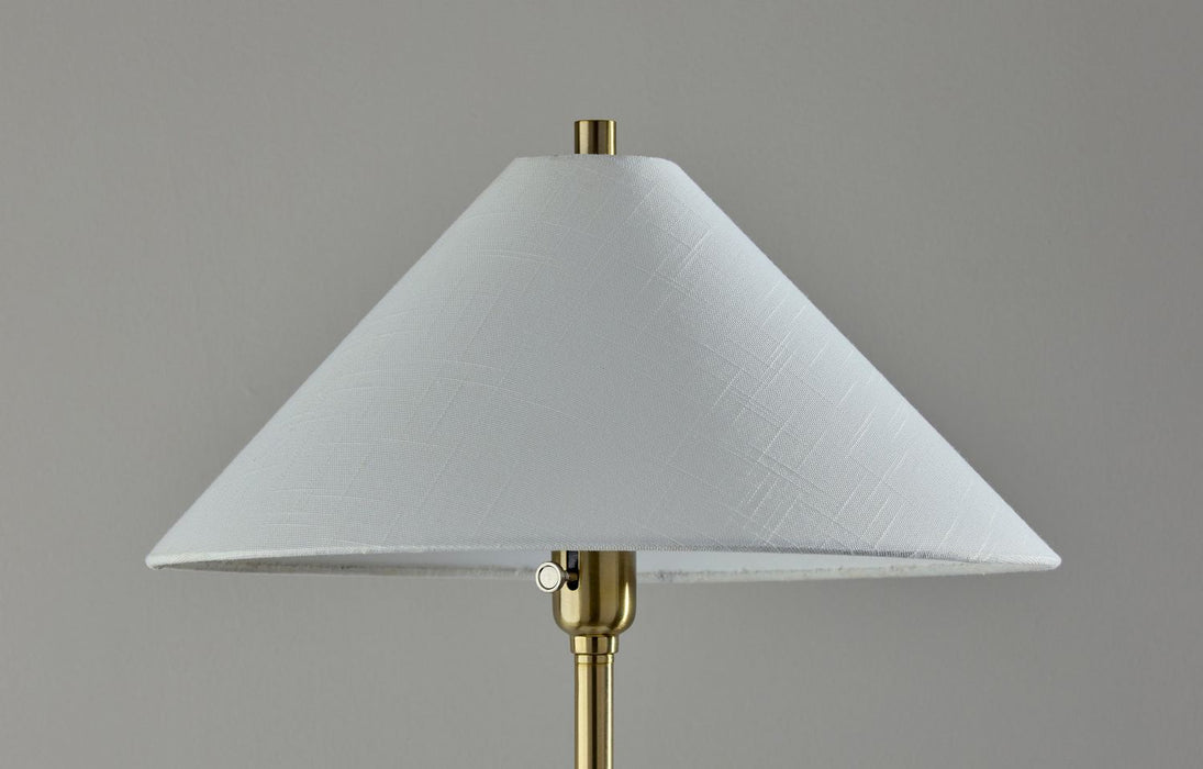 Adesso Home - 2620-21 - Floor Lamp - Esme - Antique Brass