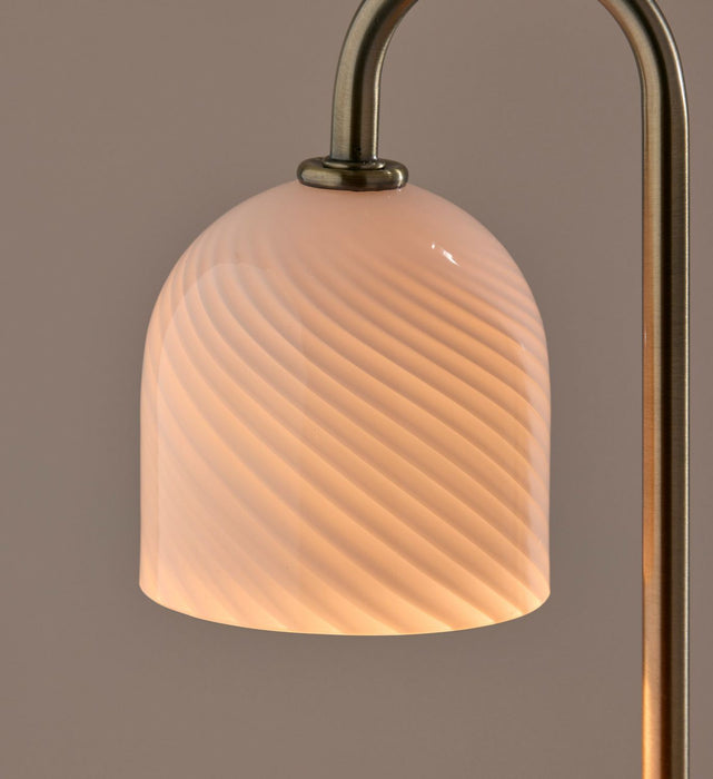 Adesso Home - SL1191-21 - Candlewarmer Lamp - Alcott - Antique Brass