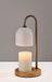 Adesso Home - SL1191-21 - Candlewarmer Lamp - Alcott - Antique Brass