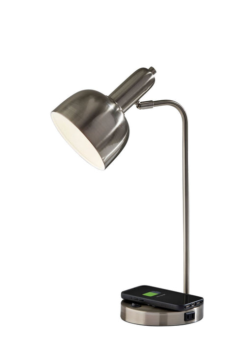 Adesso Home - 2609-22 - Desk Lamp - Rico - Brushed Steel