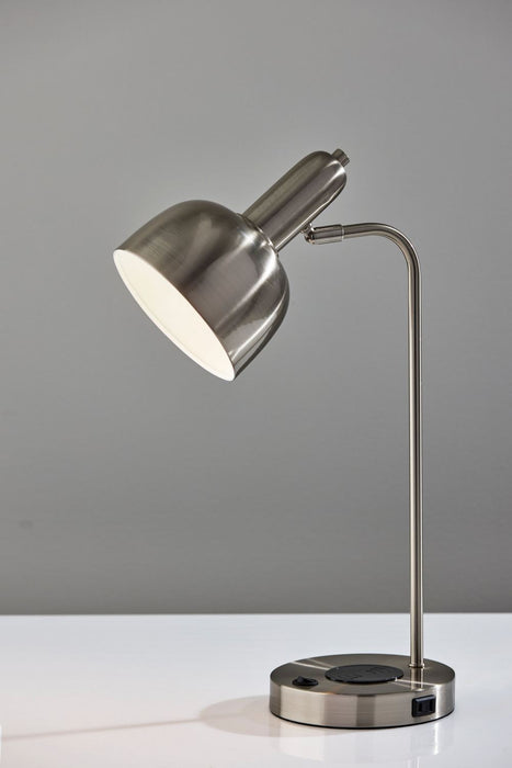 Adesso Home - 2609-22 - Desk Lamp - Rico - Brushed Steel
