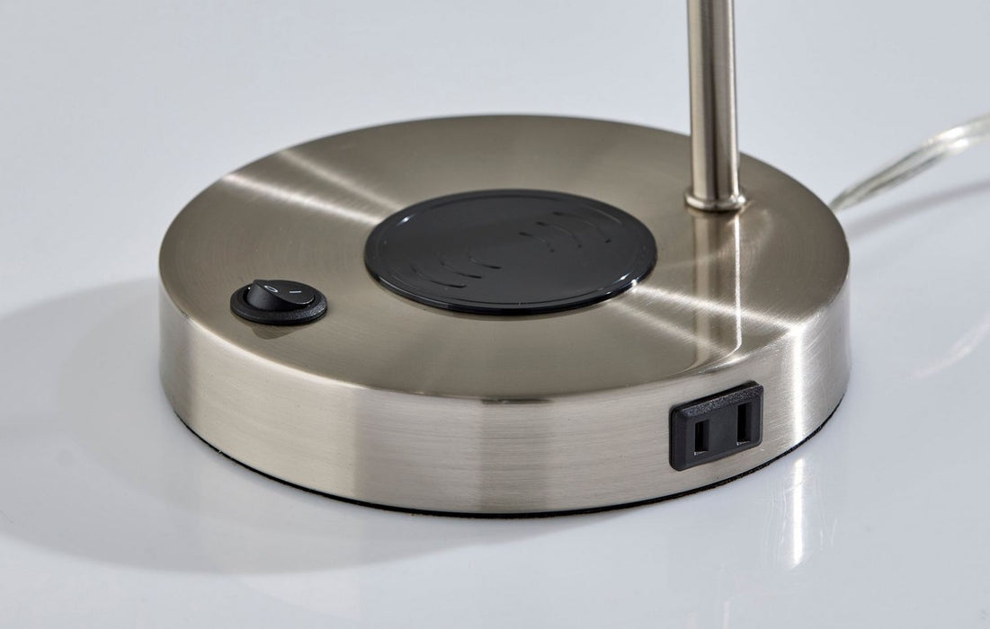 Adesso Home - 2609-22 - Desk Lamp - Rico - Brushed Steel