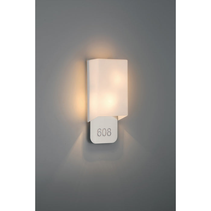 Access - SB-20008-BS/OPL - LED Address Light With Braille - Décor - Brushed Steel