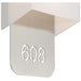 Access - SB-20008-BS/OPL - LED Address Light With Braille - Décor - Brushed Steel