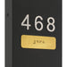 Access - SB-20013LEDD-MBL/ACR - LED Address Light With Braille - Marka - Matte Black