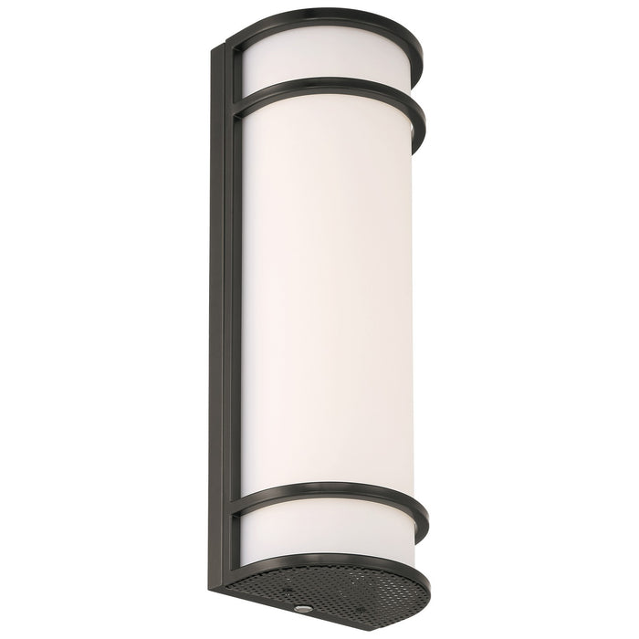 Access - 20106LEDMGEM-BL/ACR - LED Outdoor Wall Mount - Cove Dual Voltage - Black