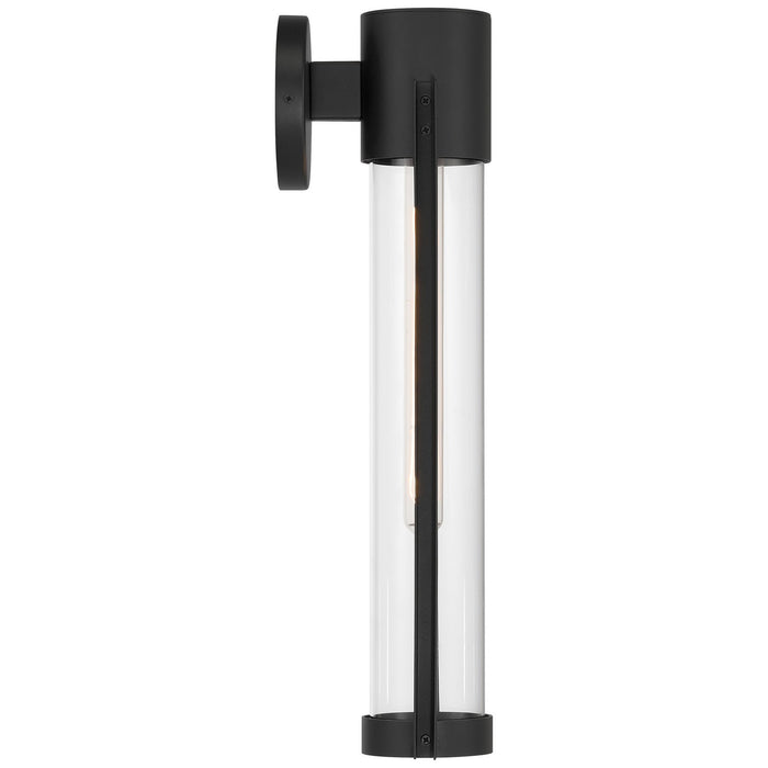 Access - 20116LEDDMGLP-BL/CLR - LED Outdoor Wall Mount - Coastal - Black