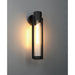 Access - 20116LEDDMGLP-BL/CLR - LED Outdoor Wall Mount - Coastal - Black