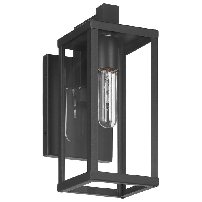 Access - 20152MG-BL/CLR - One Light Outdoor Wall Mount - Augusta - Black