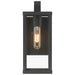 Access - 20152MG-BL/CLR - One Light Outdoor Wall Mount - Augusta - Black