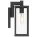 Access - 20152MG-BL/CLR - One Light Outdoor Wall Mount - Augusta - Black