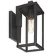 Access - 20152MG-BL/CLR - One Light Outdoor Wall Mount - Augusta - Black