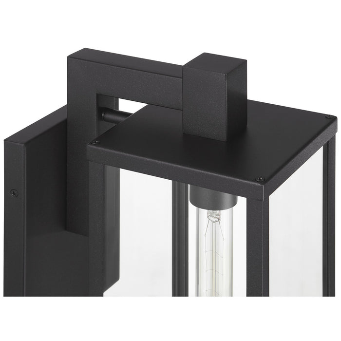 Access - 20152MG-BL/CLR - One Light Outdoor Wall Mount - Augusta - Black