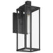 Access - 20153MG-BL/CLR - One Light Outdoor Wall Mount - Augusta - Black