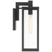 Access - 20153MG-BL/CLR - One Light Outdoor Wall Mount - Augusta - Black