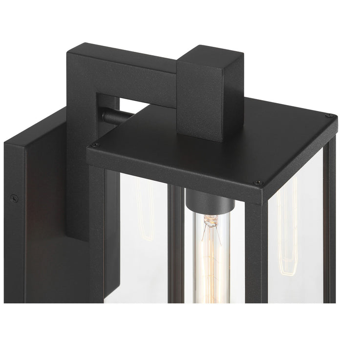 Access - 20153MG-BL/CLR - One Light Outdoor Wall Mount - Augusta - Black