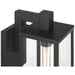Access - 20153MG-BL/CLR - One Light Outdoor Wall Mount - Augusta - Black