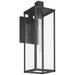 Access - 20154MG-BL/CLR - One Light Outdoor Wall Mount - Augusta - Black