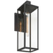 Access - 20154MG-BL/CLR - One Light Outdoor Wall Mount - Augusta - Black