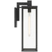 Access - 20154MG-BL/CLR - One Light Outdoor Wall Mount - Augusta - Black