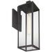 Access - 20154MG-BL/CLR - One Light Outdoor Wall Mount - Augusta - Black